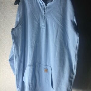 Carhartt Jacket SZ 2XL T Pullover Relaxed Fit Heavyweight 1/2-zip Thermal Shirt
